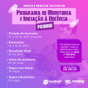 Imagem miniatura do evento Monitorias